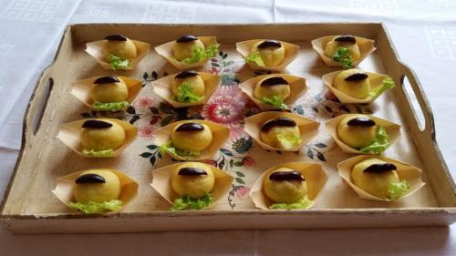 Boules Causa Thon Olives Plateau Bambu